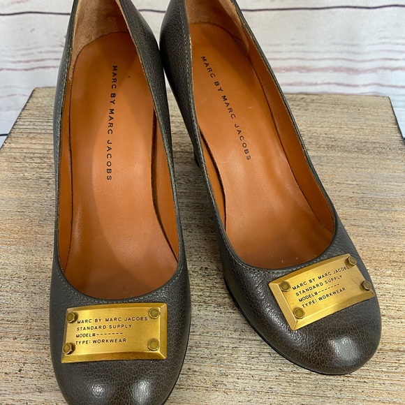 Marc by Marc Jacobs Leather Heels - Picture 3 of 8